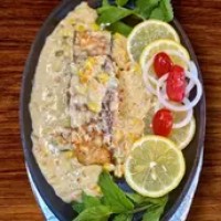 Sizzlin Creamy Hamour Fish Steak