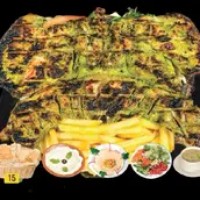 Chicken Charcoal (Green Spicy) With Bread OR Rice + 300ml Soft Drink