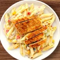 Chicken Penni Pasta (White Sauce)
