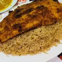 Grilled Fish Hamour 1 Pc With Rice