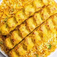 Chicken Seekh Kabab - 3 Pcs With Biryani