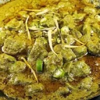 Green Mutton Handi
