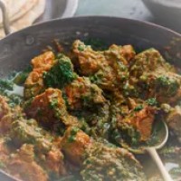Palak Ghosht Karahi